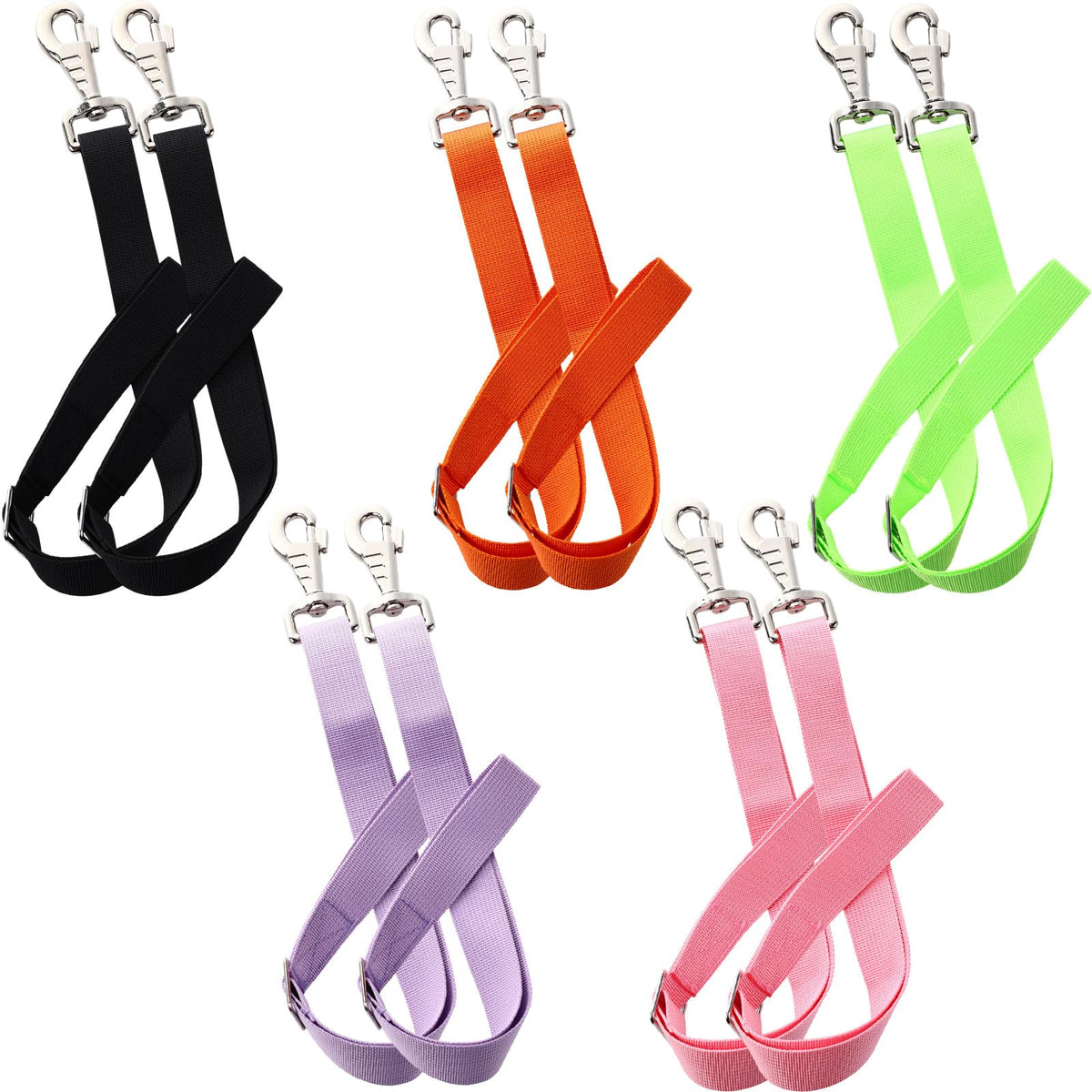 Maasechs bucket strap hanger color coding helps quickly identify items across trailers.