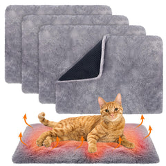Maasechs self-warming pad pack for multiple pets providing cozy warmth