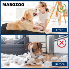 MABOZOO durable crate pad fits inside kennels for long-lasting comfort.