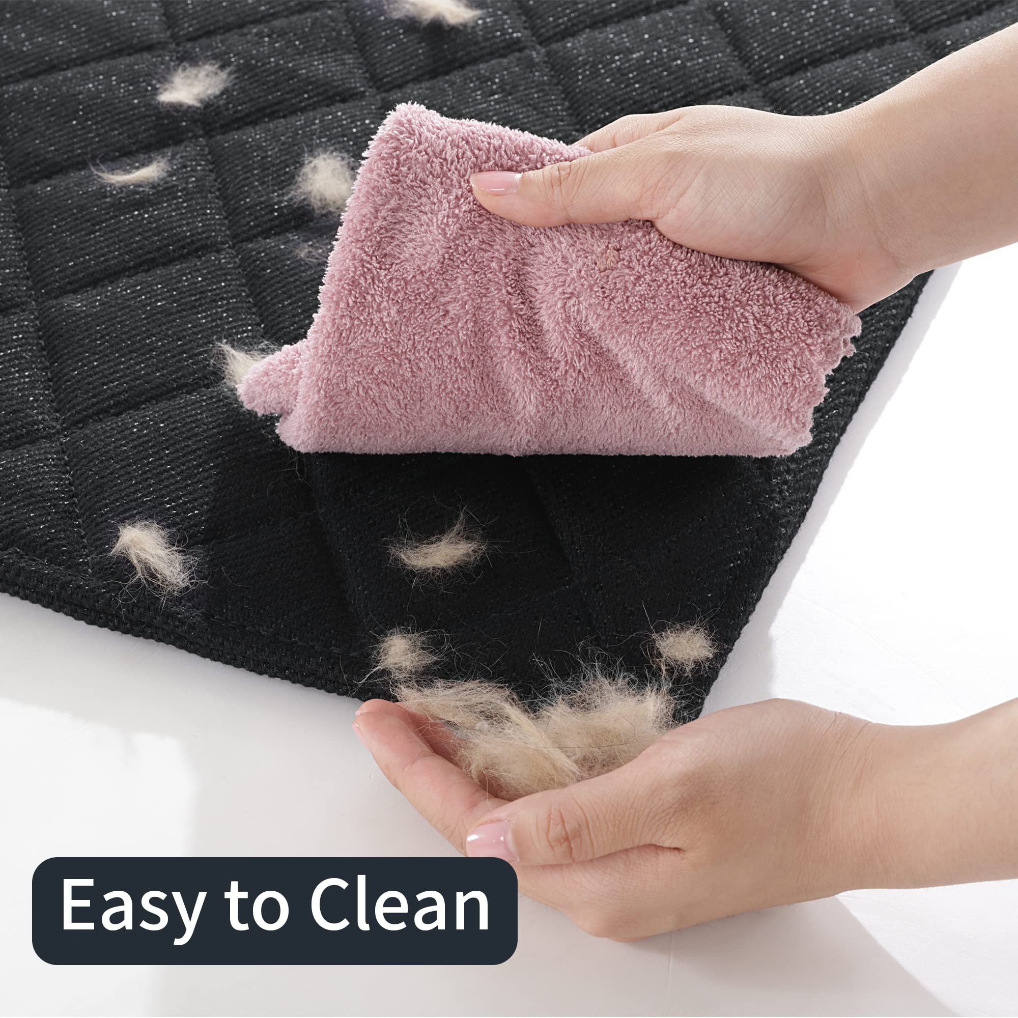 MABOZOO cushioned mat folded for travel and crate use