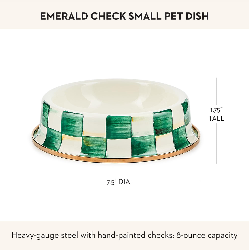 MACKENZIE-CHILDS enamel cat dish wet-food-use demonstrates versatility