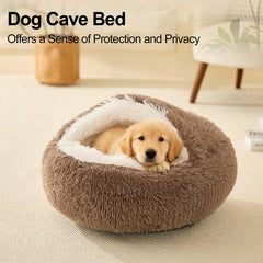 MADDEMCUTE two-ways usage flat bed vs cat cave demonstrates versatile pet comfort.