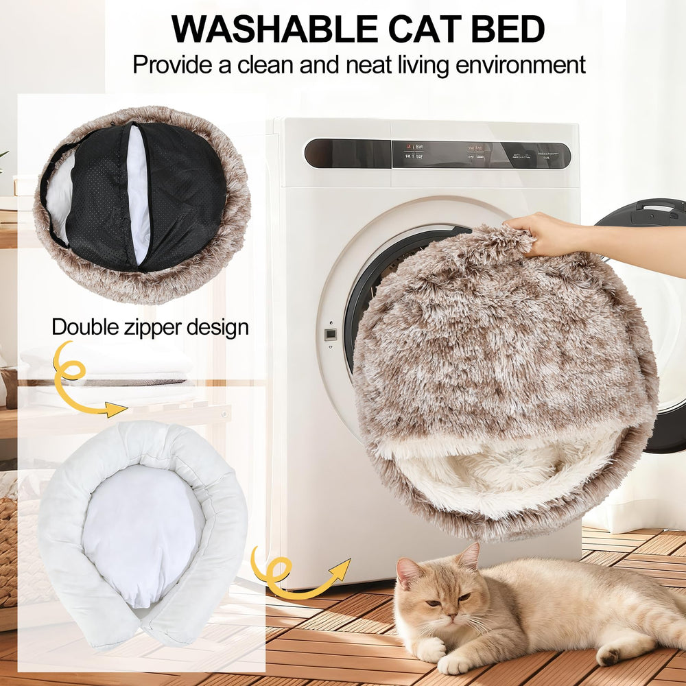 MADDEMCUTE packaging shows compressed fluff that revives after shaking.