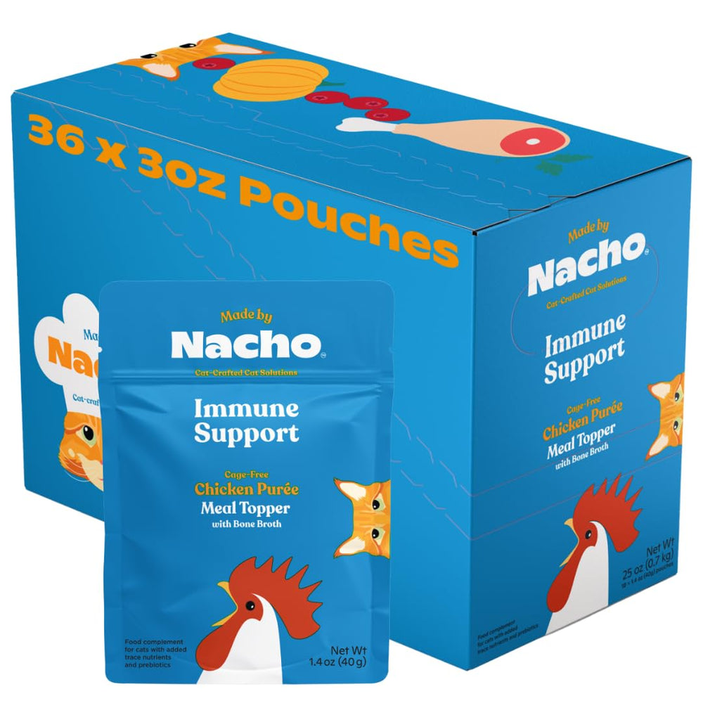 Made by Nacho Immune Support puree serving bowl, meal enhancer with savory aroma.
