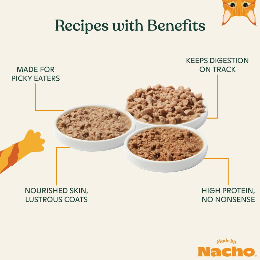 Made by Nacho minced-salmon-sole-bowl features hydrating broth and savory flavors.