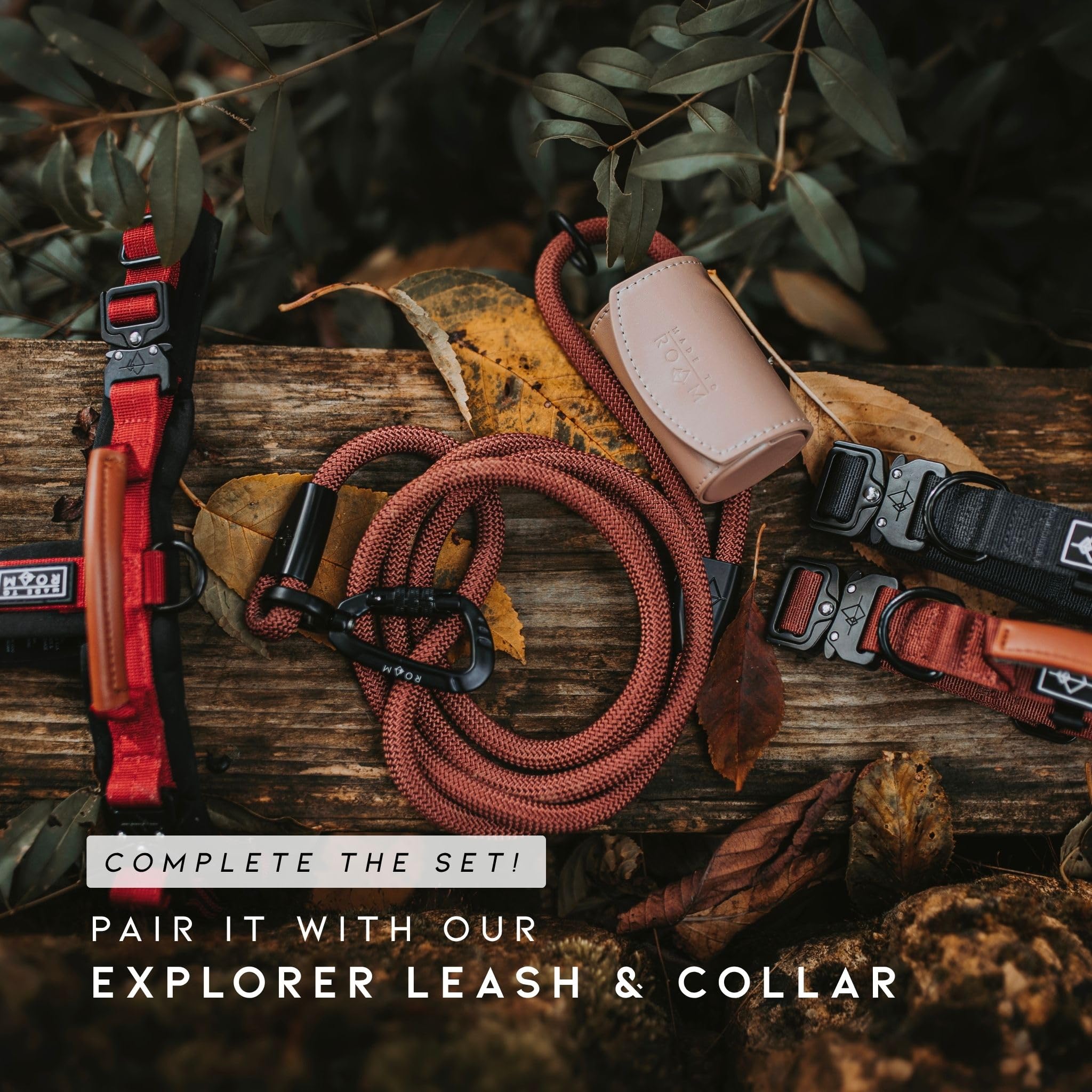 MADE TO ROAM Explorer Harness-Y-shaped-design supports natural movement and shoulder comfort.