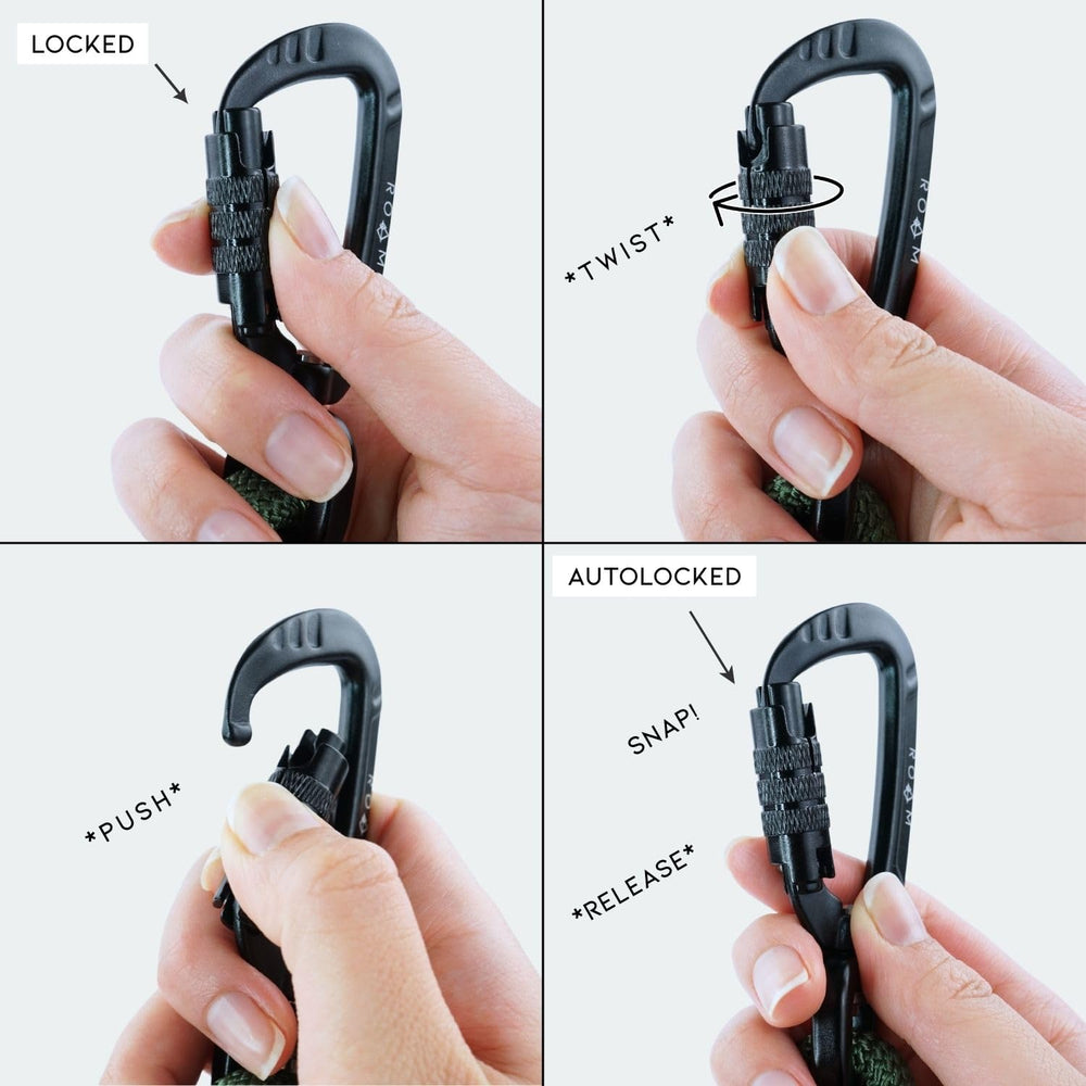 Made To Roam Explorer Leash polyamide nylon rope dries quickly and resists dirt.