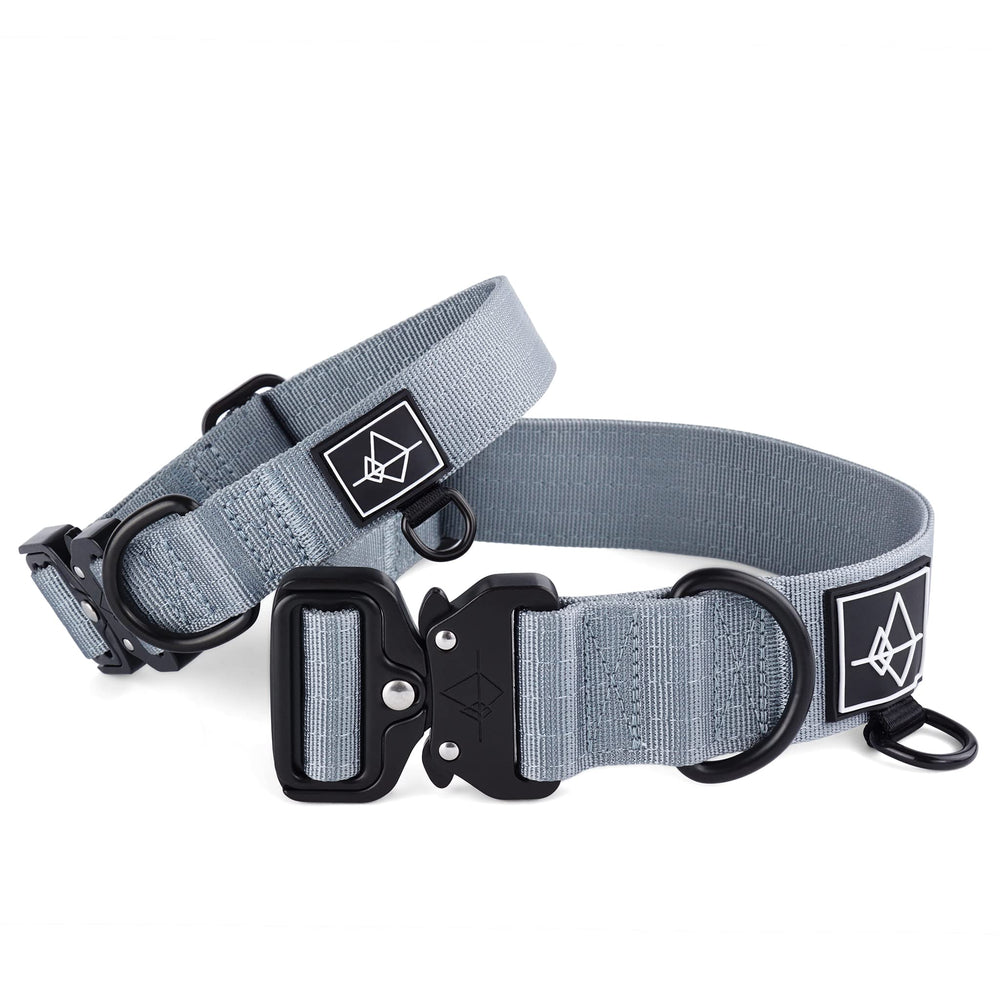 Made to ROAM Premium Dog Collar double-layer nylon for long-lasting durability during hikes.