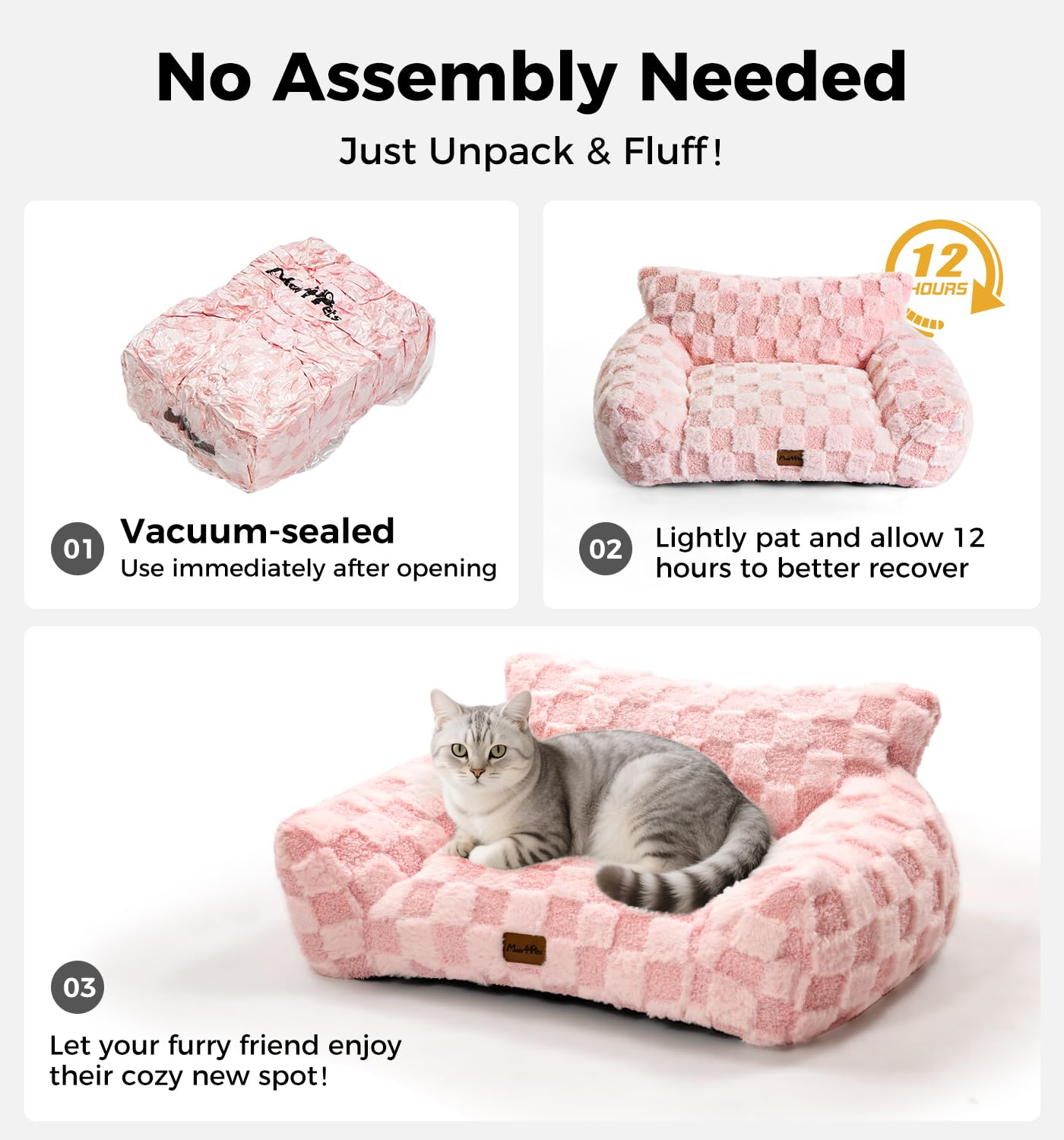 Made4Pets removable cover helps keep fur and odors under control.