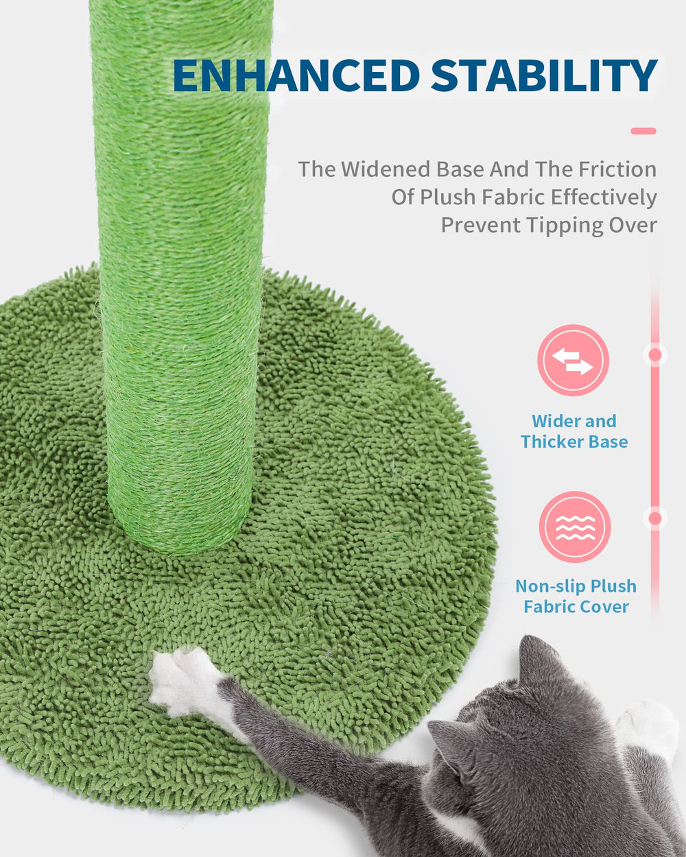 MADE 4 PETS cactus tower assembly for easy setup.