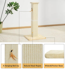 Made4Pets 16x16 base provides stability for energetic cats during climbing