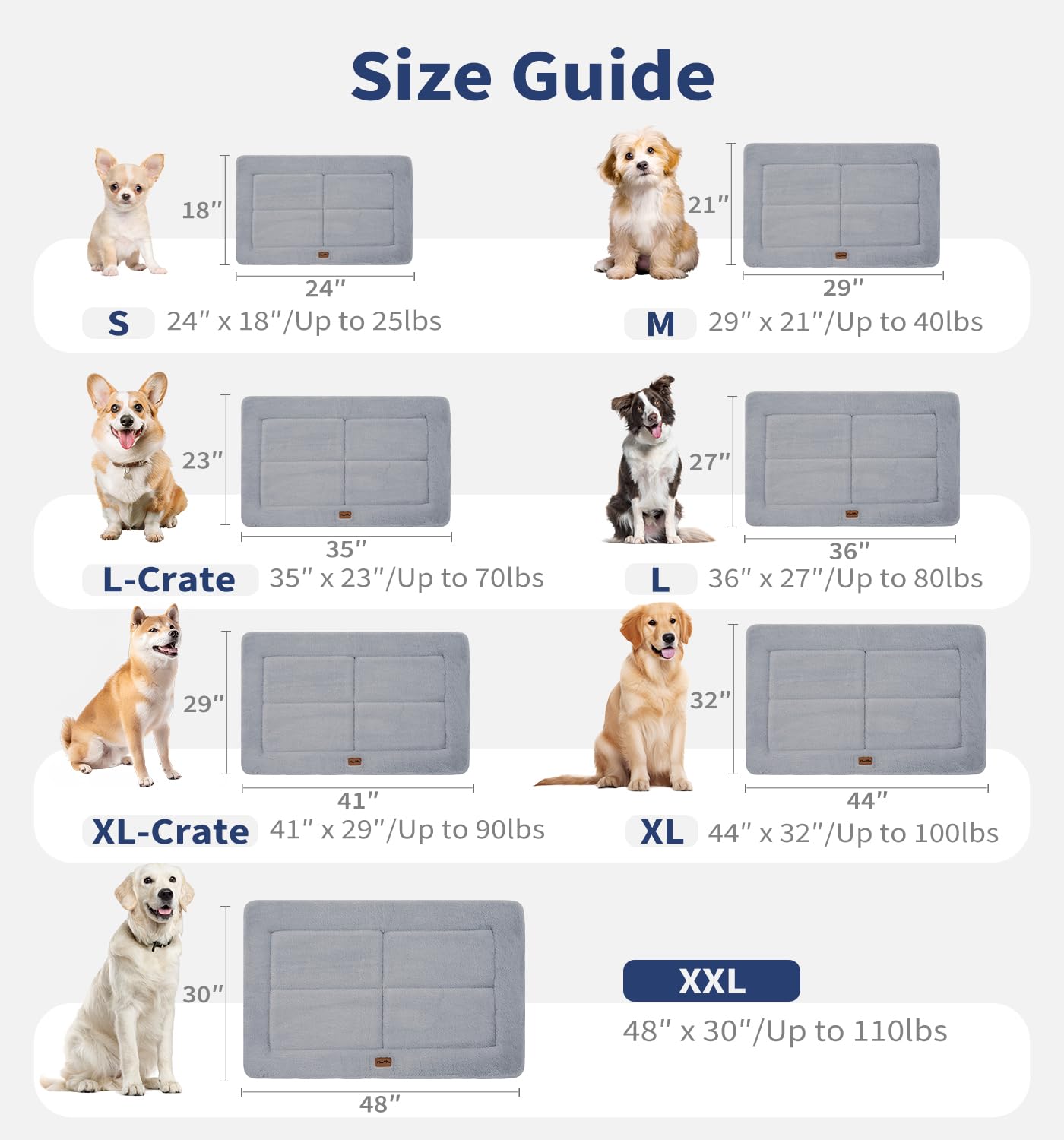 Made4Pets anti-slip bottom keeps the pad in place.