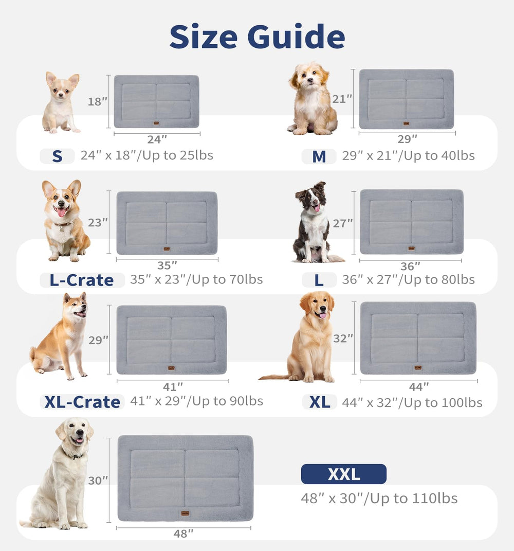 MADE 4 PETS dog crate pad versatile for crates, kennels, or standalone use at home or travel