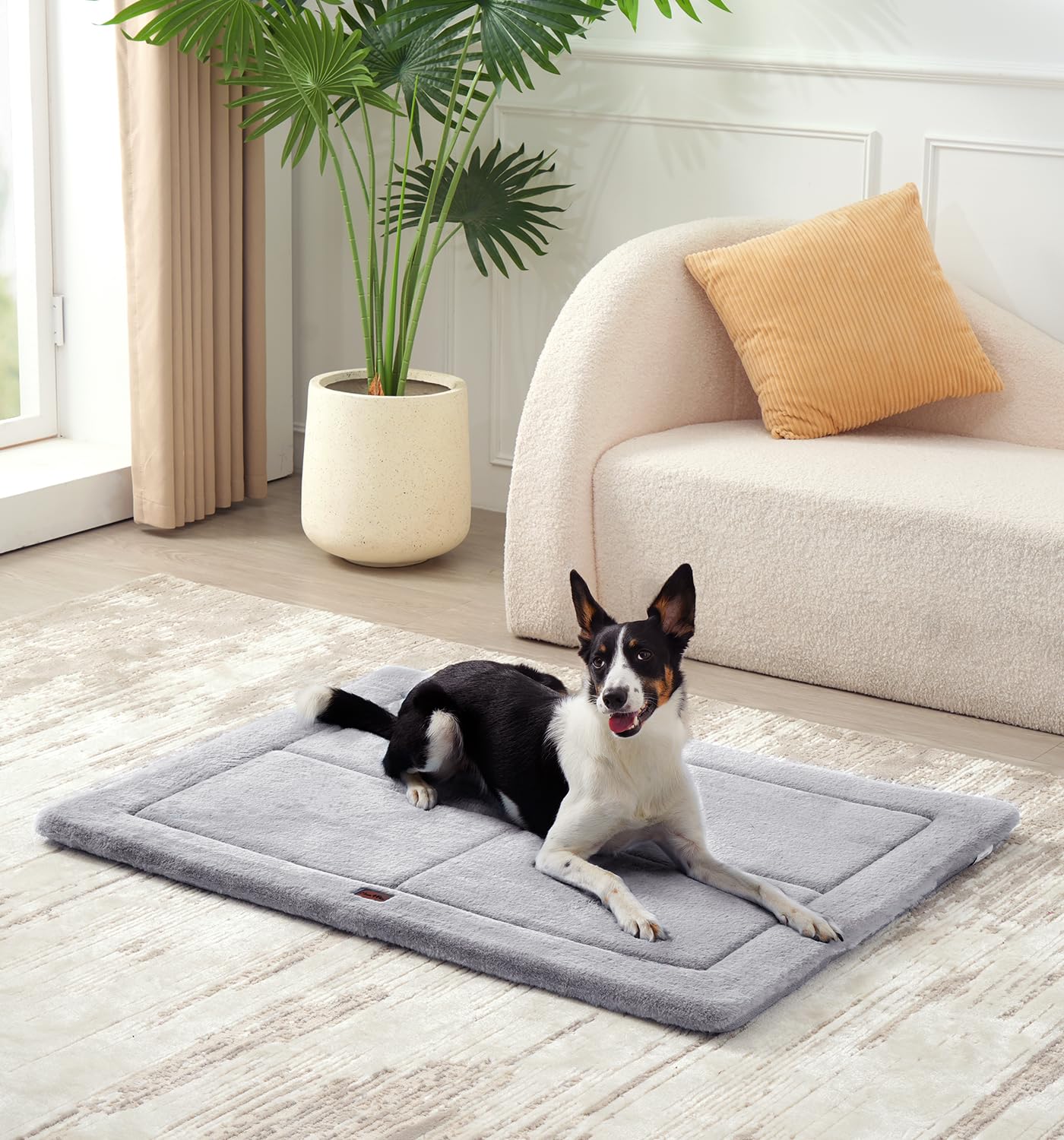 MADE 4 PETS soft faux fur closeup emphasizes luxurious feel and pet snuggle appeal