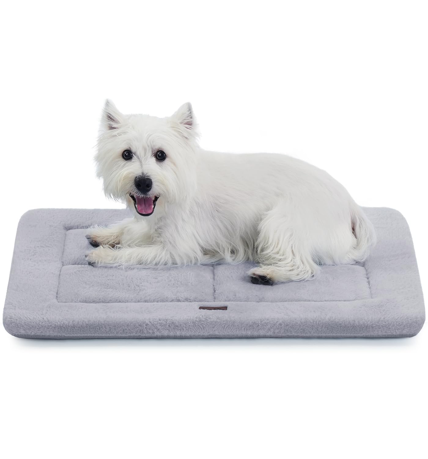 MADE 4 PETS dog crate pad ultra-soft faux fur for cozy sleep and comfort