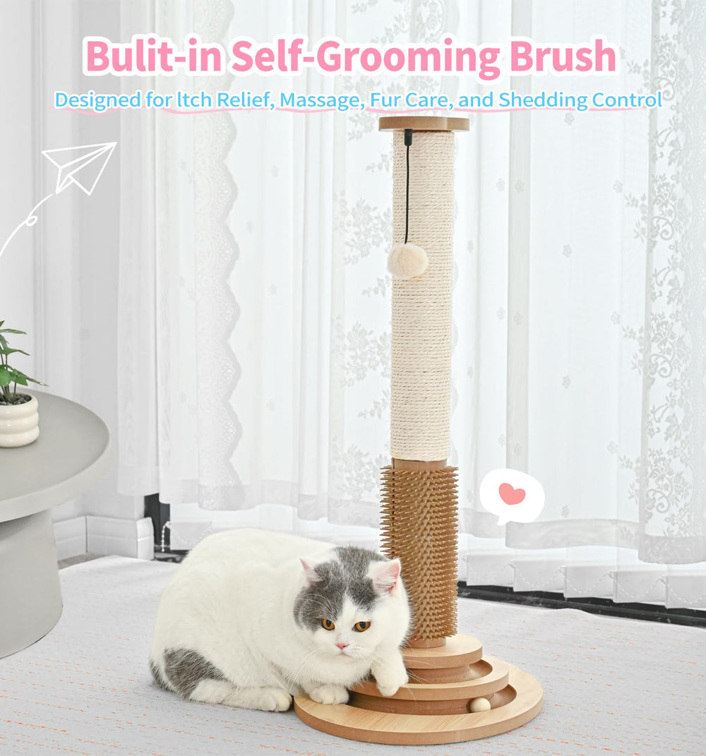 MADE 4 PETS hanging ball cat toy focuses on batting and engagement