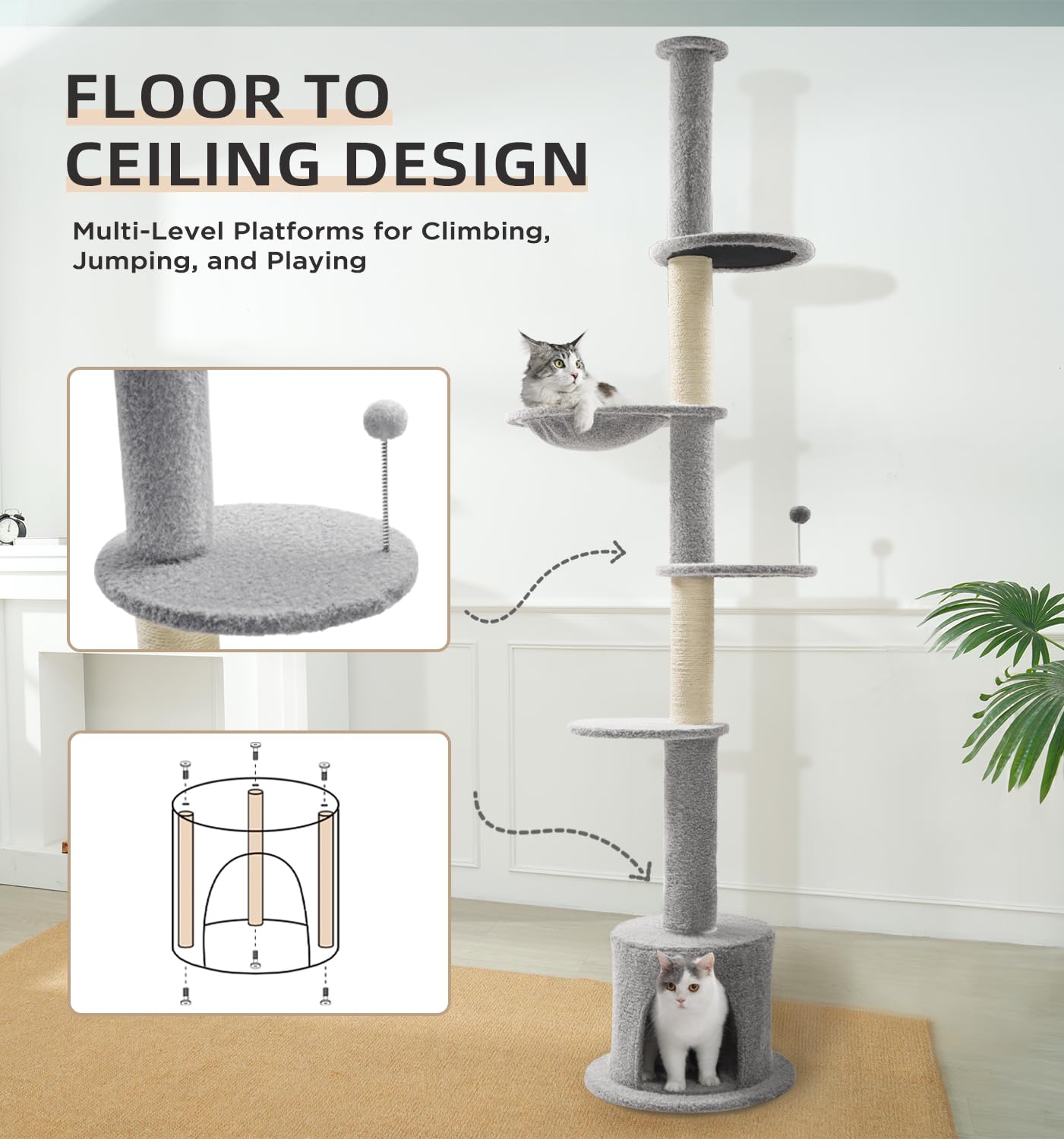 Made4Pets included tools and manual simplify setup for a quick, frustration-free install