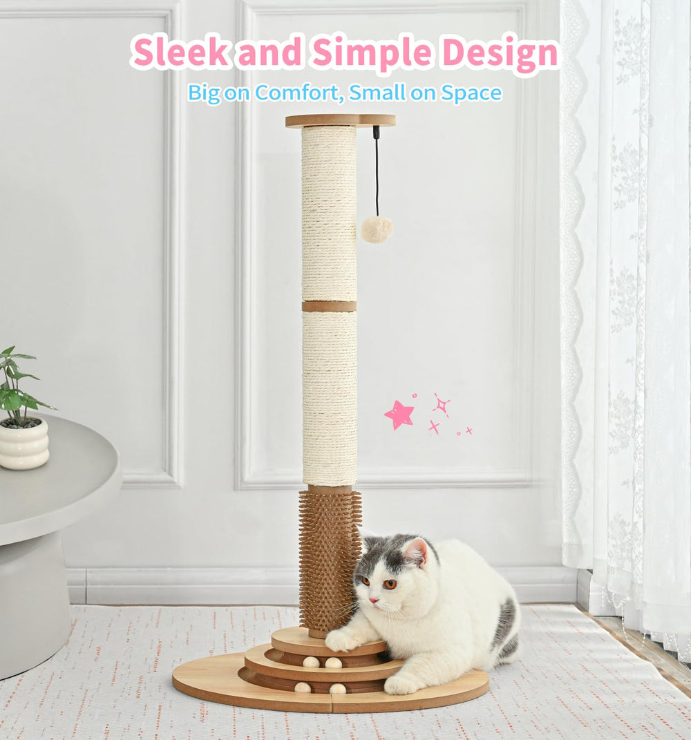MADE 4 PETS kittens enjoying sisal scratching and fun.