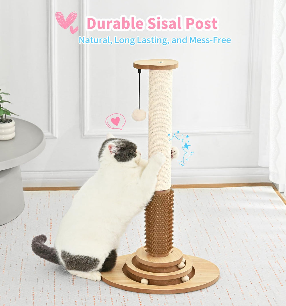 MADE 4 PETS self-grooming brush aids grooming sessions and relaxation
