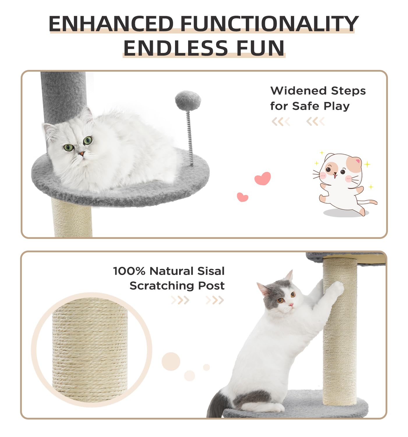 Made4Pets soft plush coverings offer a comfy surface for naps and observation