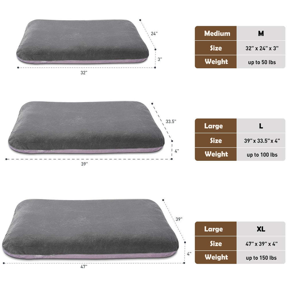 Magic Dog XL dog bed foam and fill provide soft support.