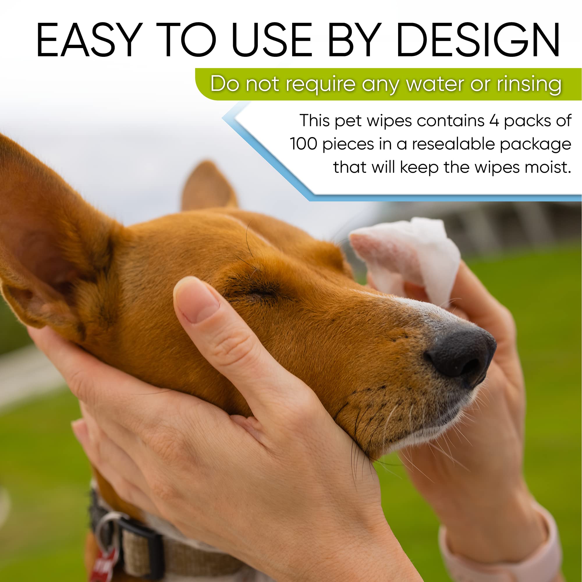 MAGICARE Pet Wipes suitable for dogs and cats during grooming.