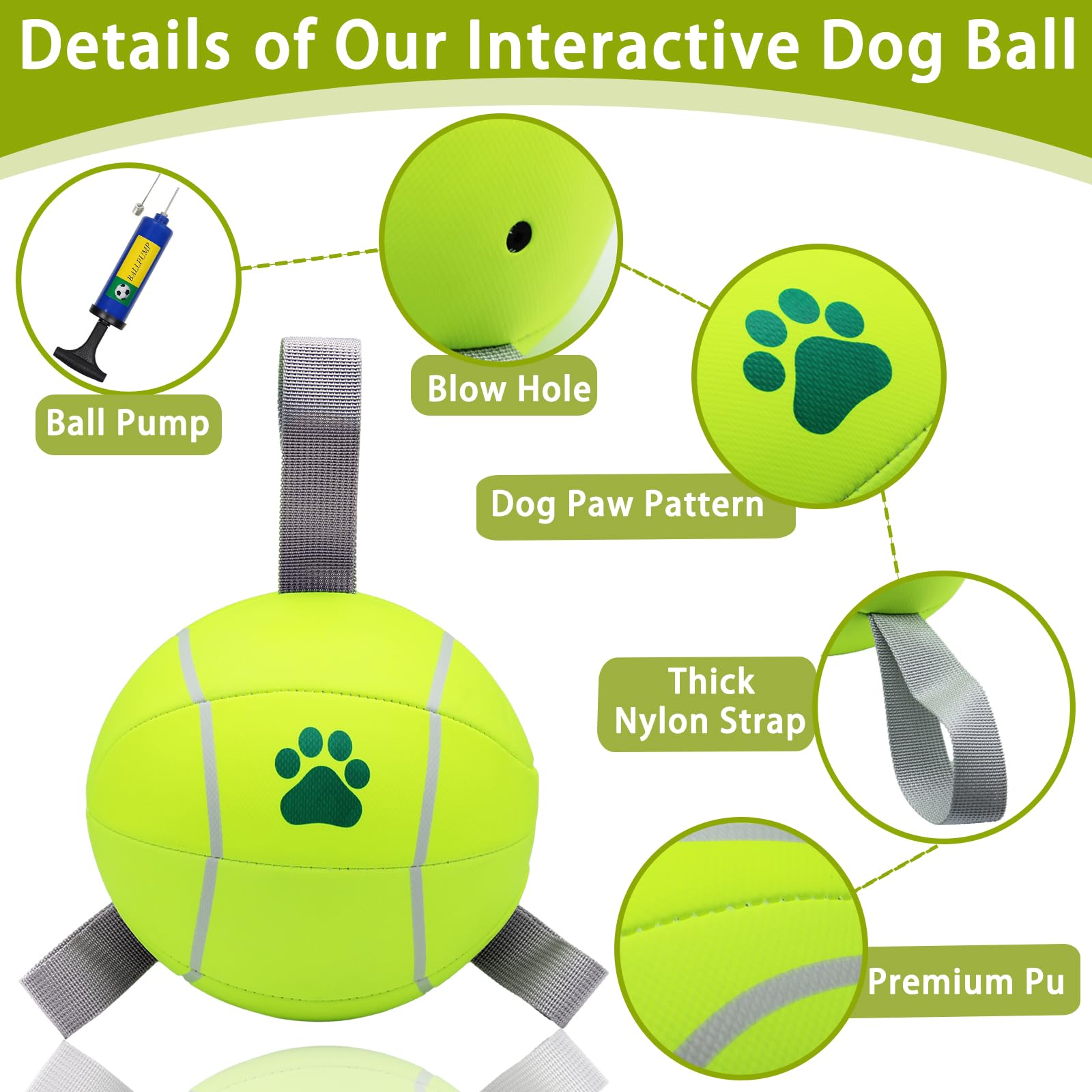 Magicorange dog ball yellow during water play shows buoyant design for pool or lake games.