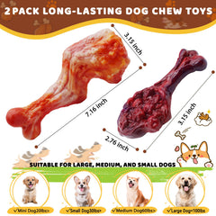 Magicorange bacon flavored dog chew toy close-up highlights irresistible taste for chew sessions.
