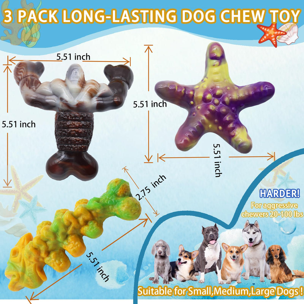 Magicorange fishbone nylon chew toy designed for rugged durability during focused chewing