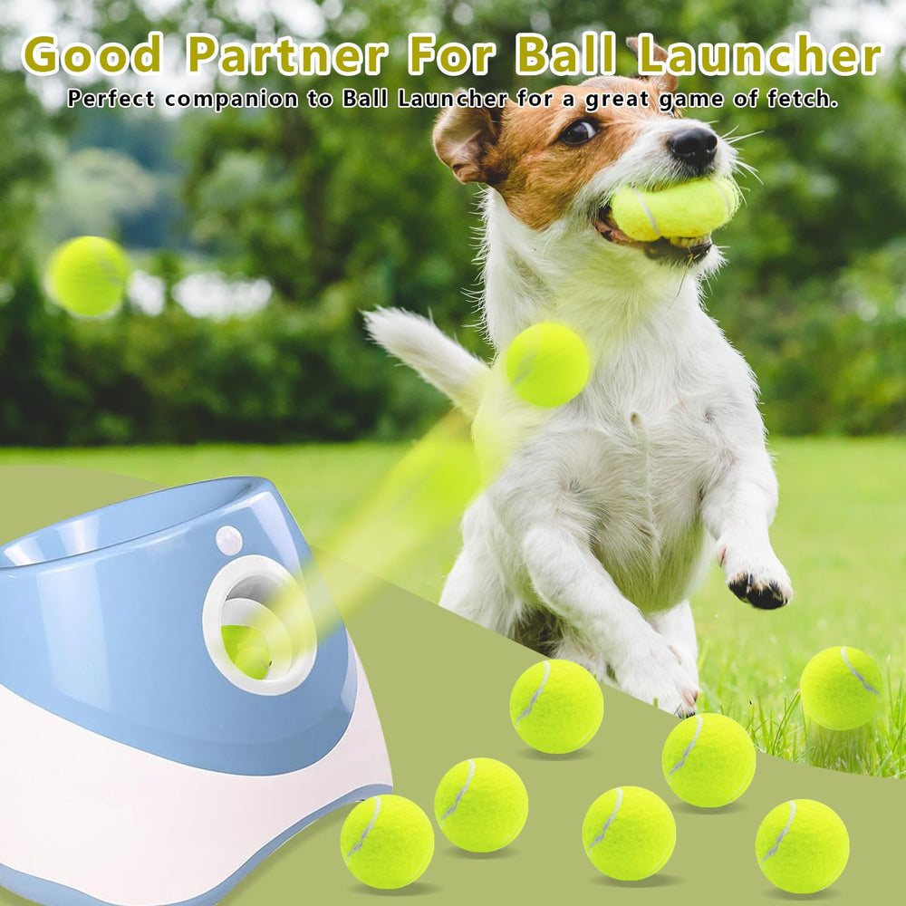 Magicorange dog tennis balls launcher-compatible for hands-free throwing