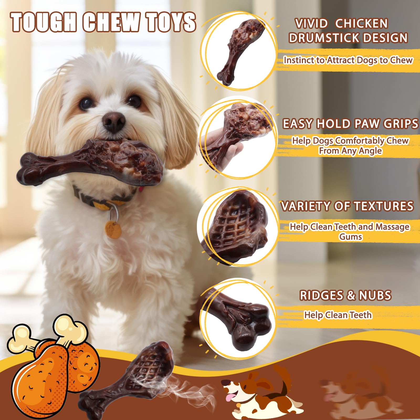 Magicorange double-flavor pack keeps pups curious and engaged.