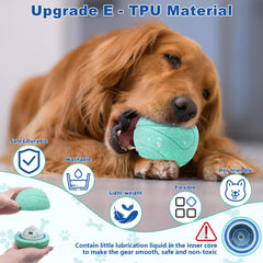 Magicorange interactive dog ball rolling action demonstrates automatic motion for engaging solo play