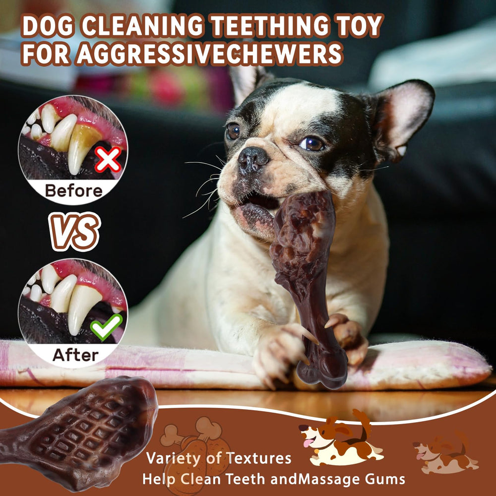 Magicorange safety-first nylon dog toy made for aggressive chewers.