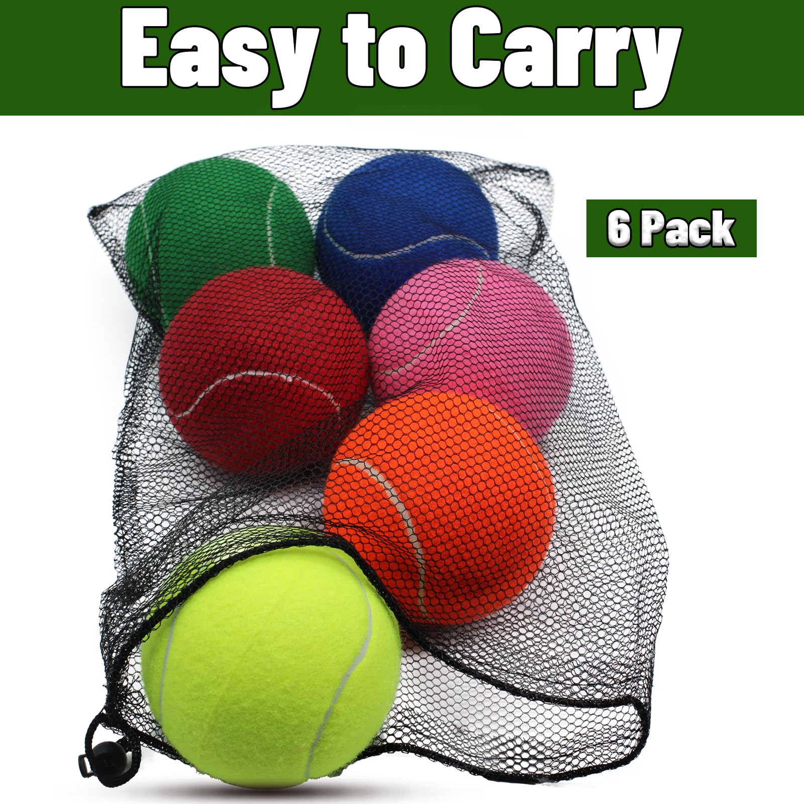 Magicorange squeaky tennis ball closeup squeaker for entertaining dog sound