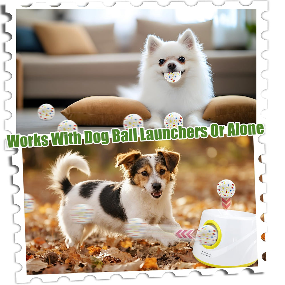 Magicorange white dog balls designed for safe, fun fetch