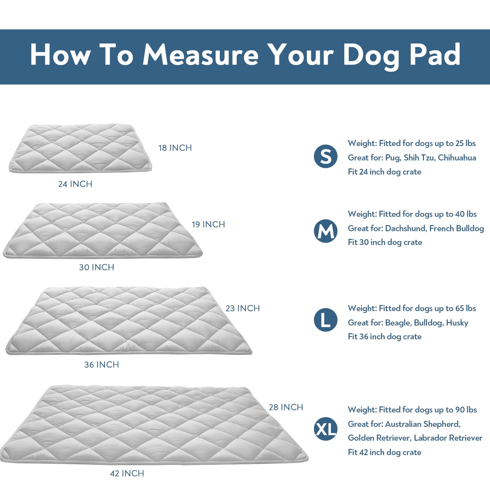 Magik & Kover crate pad machine-washable for quick cleansing after adventures