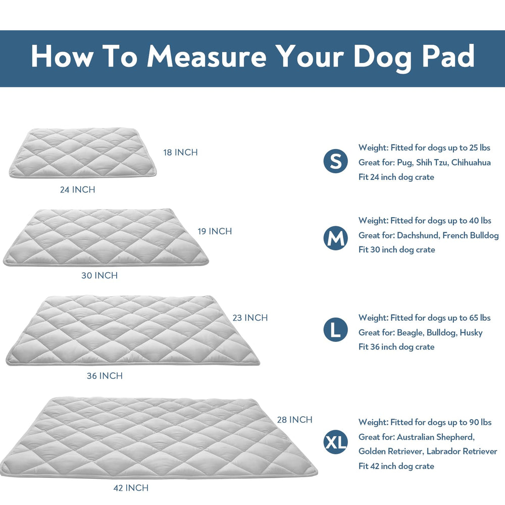 Magik & Kover crate pad machine-washable for quick cleansing after adventures
