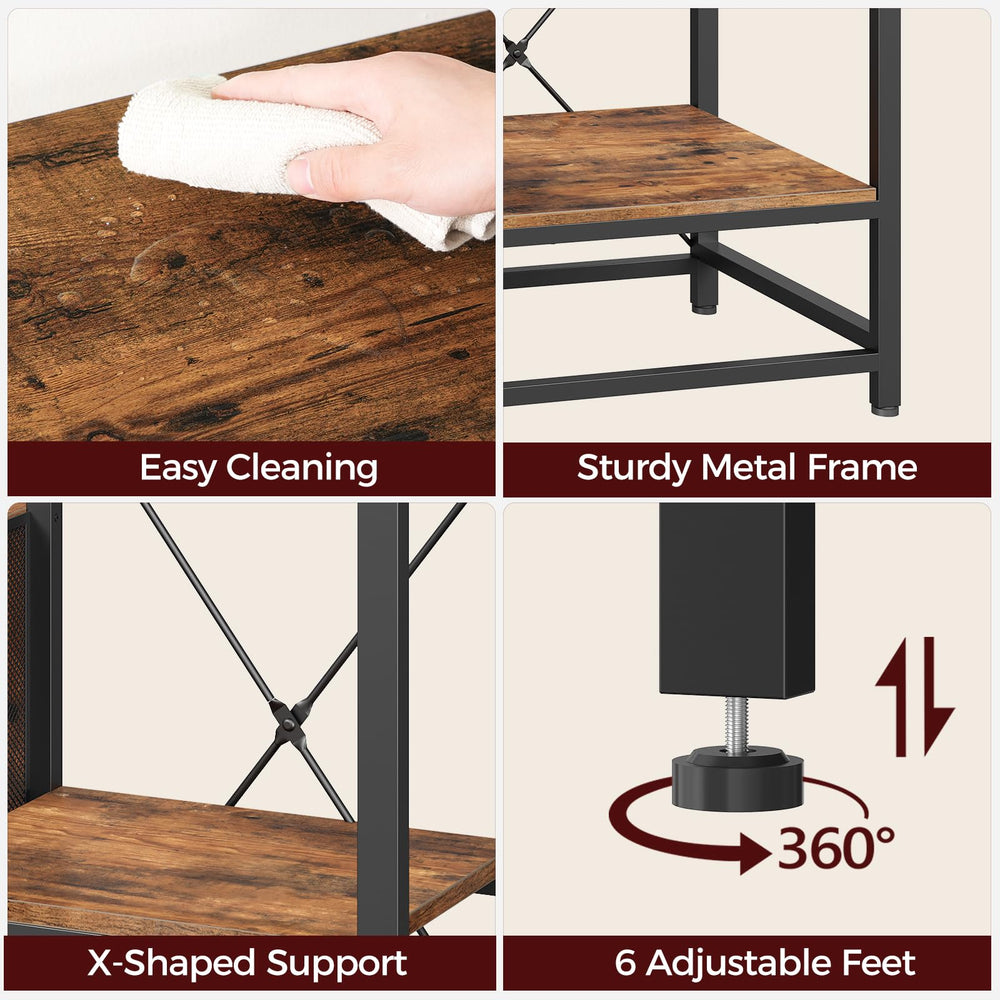 MAHANCRIS aquarium stand includes clear assembly instructions for quick setup.