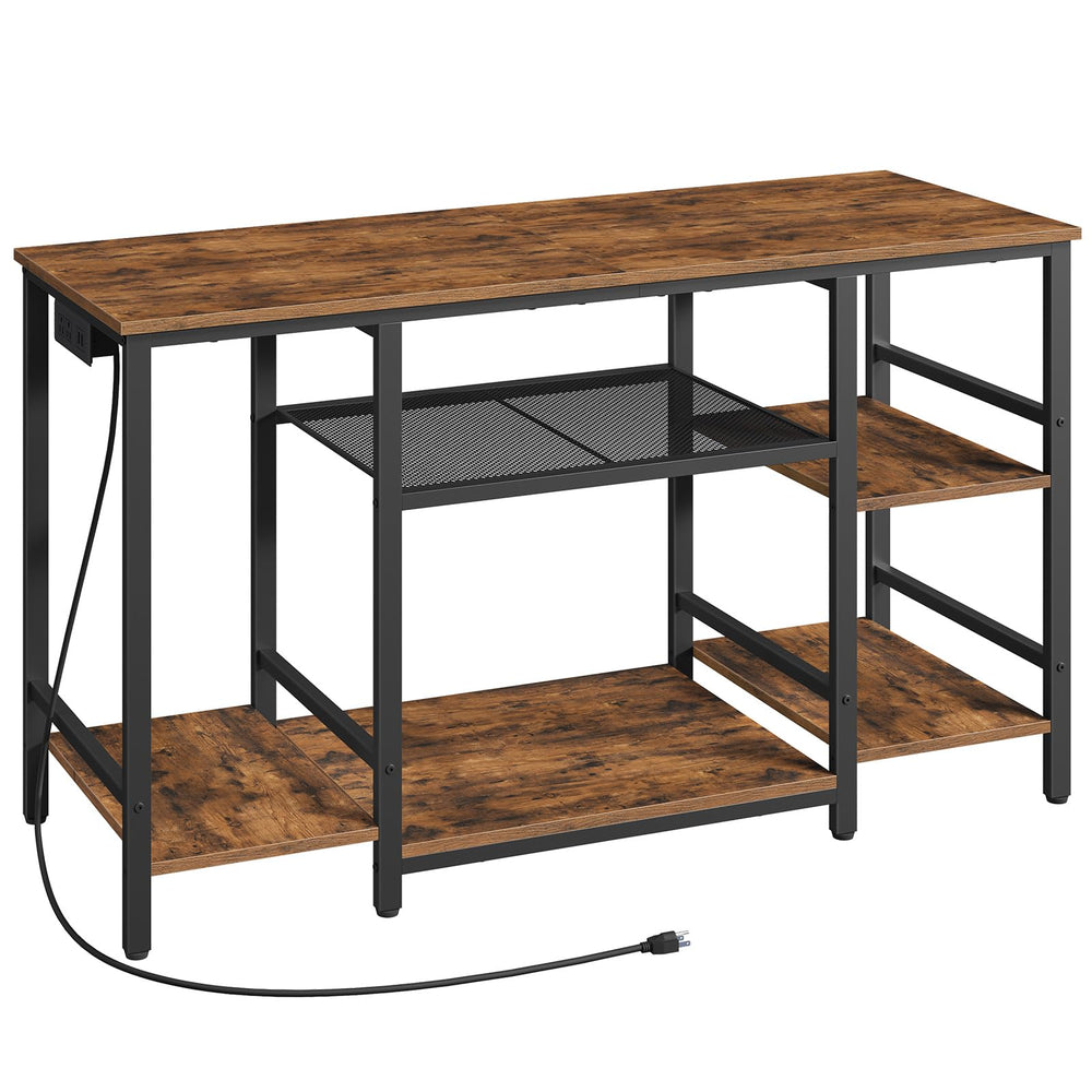 MAHANCRIS bottom storage shelf provides extra space for gear.