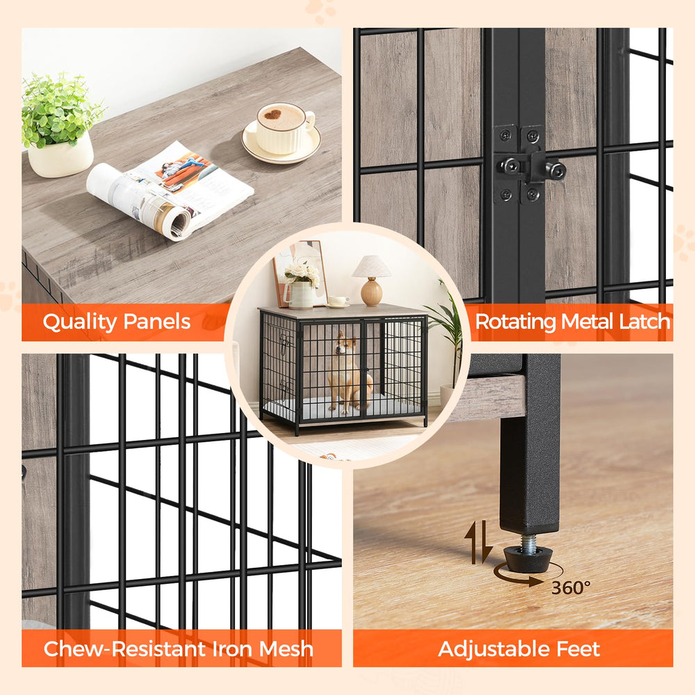 MAHANCRIS dog crate assembly included with tools and instructions