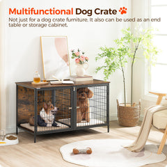 MAHANCRIS top-view shows rustic brown surface for decor and pet space.