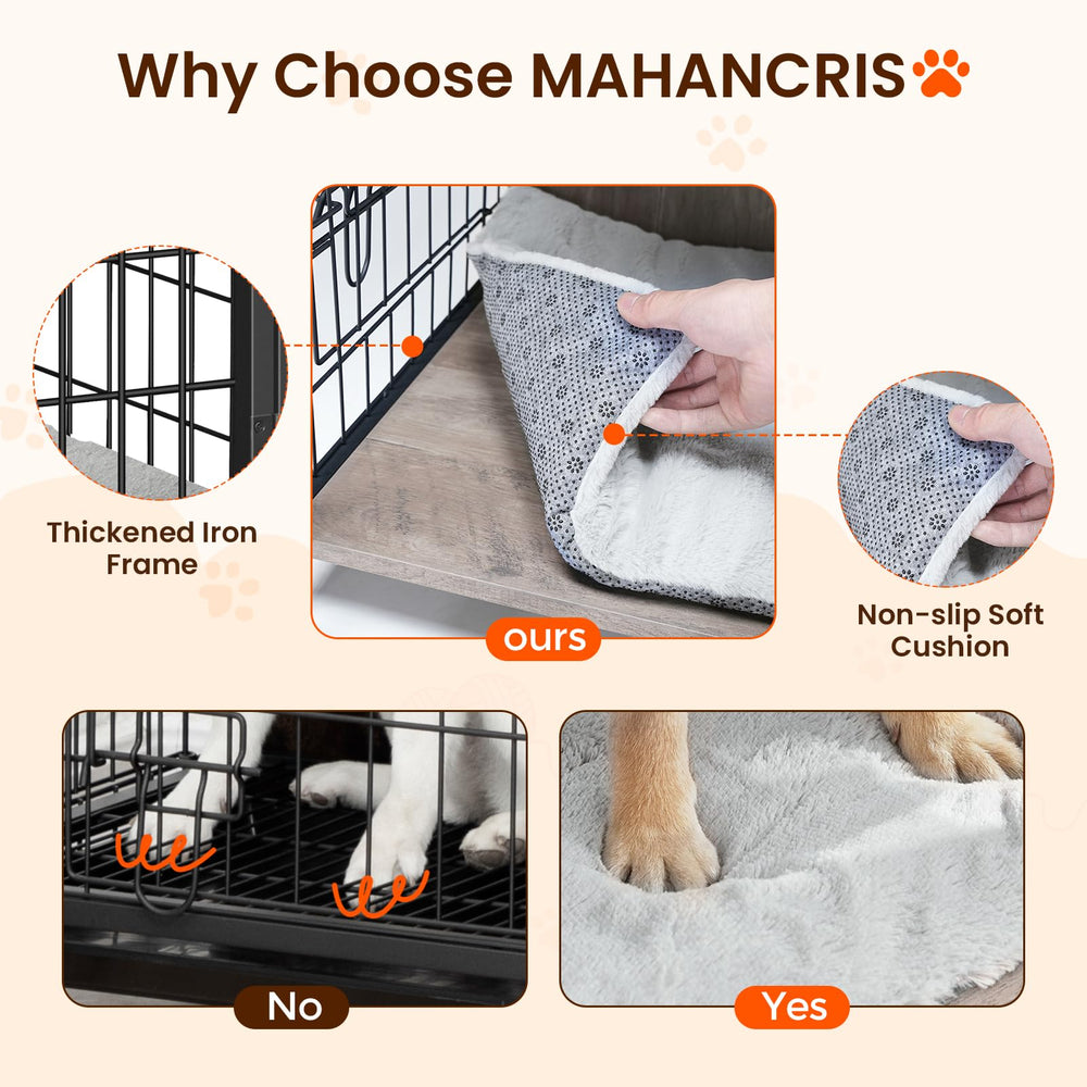 MAHANCRIS dog crate side door access for convenient entry