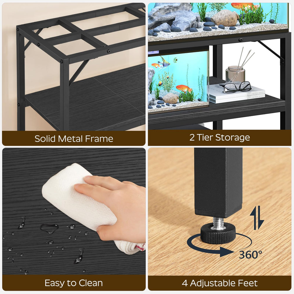 MAHANCRIS fish tank stand assembly tools included for easy setup