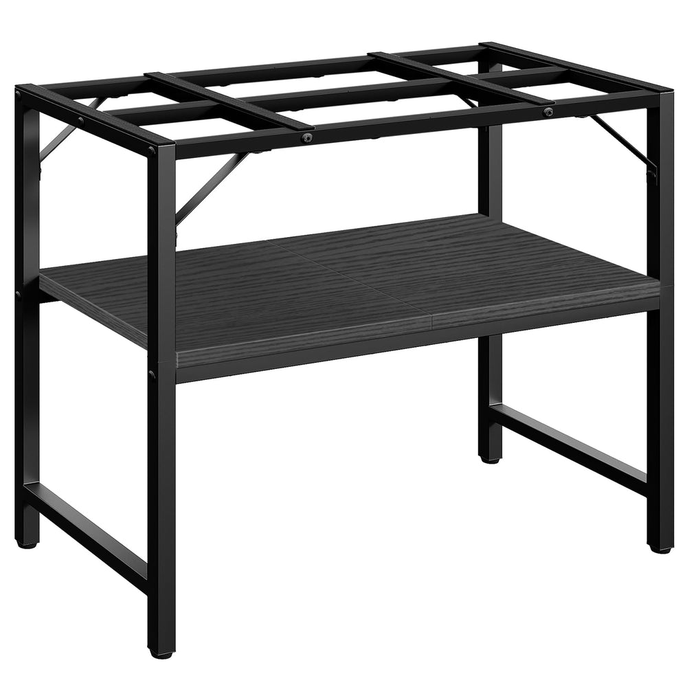 MAHANCRIS fish tank stand room setting demonstrates versatile decor