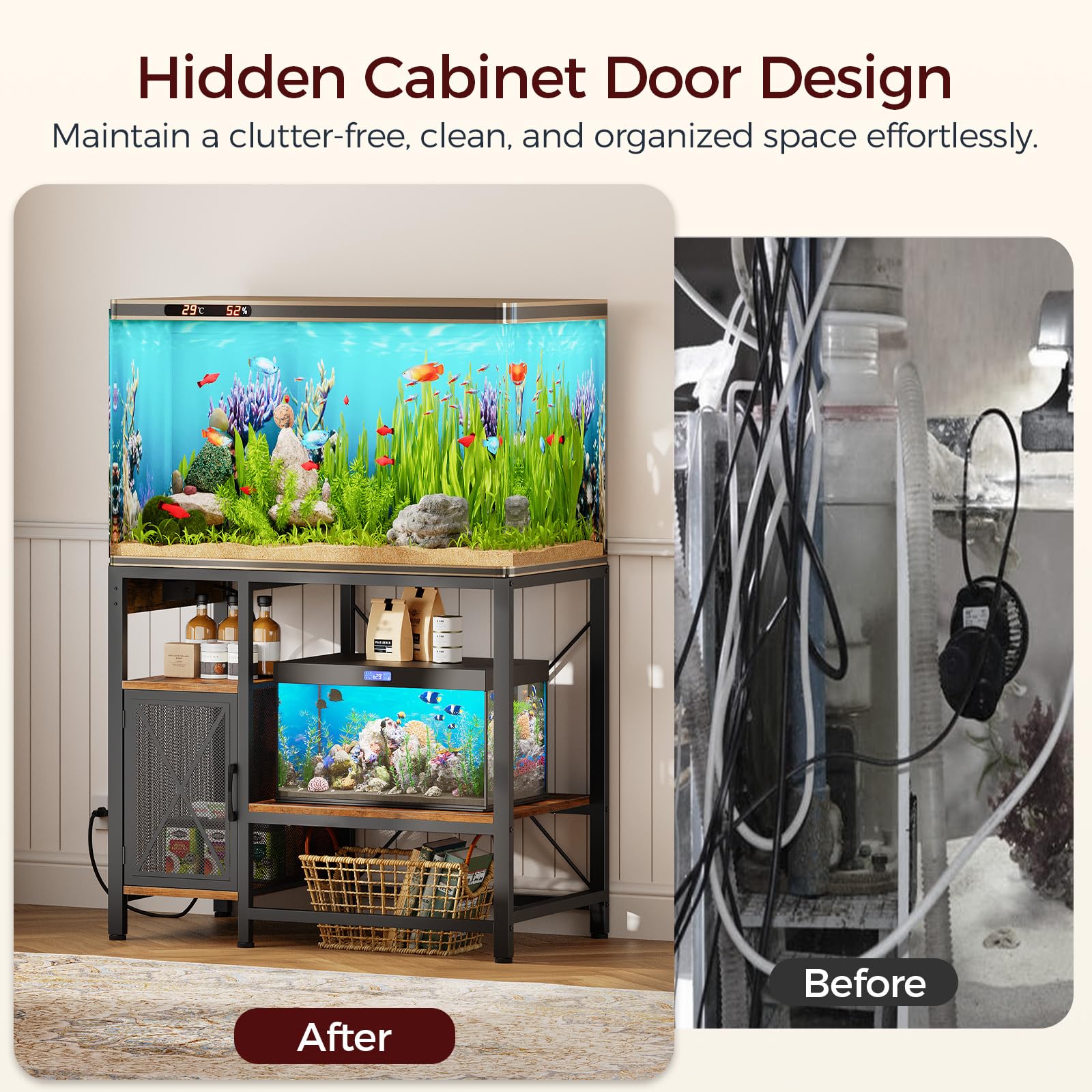 MAHANCRIS FTHR50E01 adjustable feet image ensures stability.