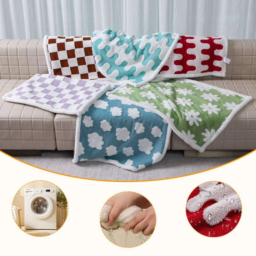Maidewow baby skin friendly blanket provides soft touch for sensitive paws