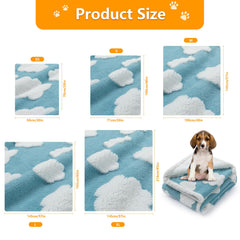 Maidewow reversible sherpa-side blanket highlights cozy warmth for pets.