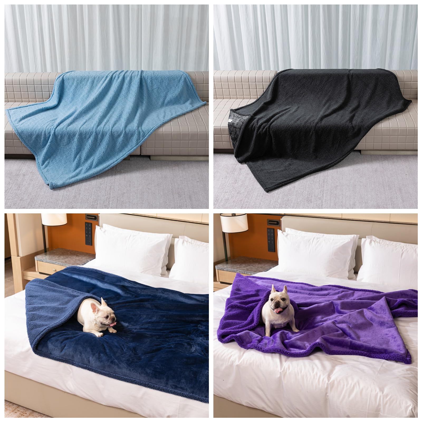 Maidewow lightweight blanket ideal for travel, beach, camping, and outdoor use