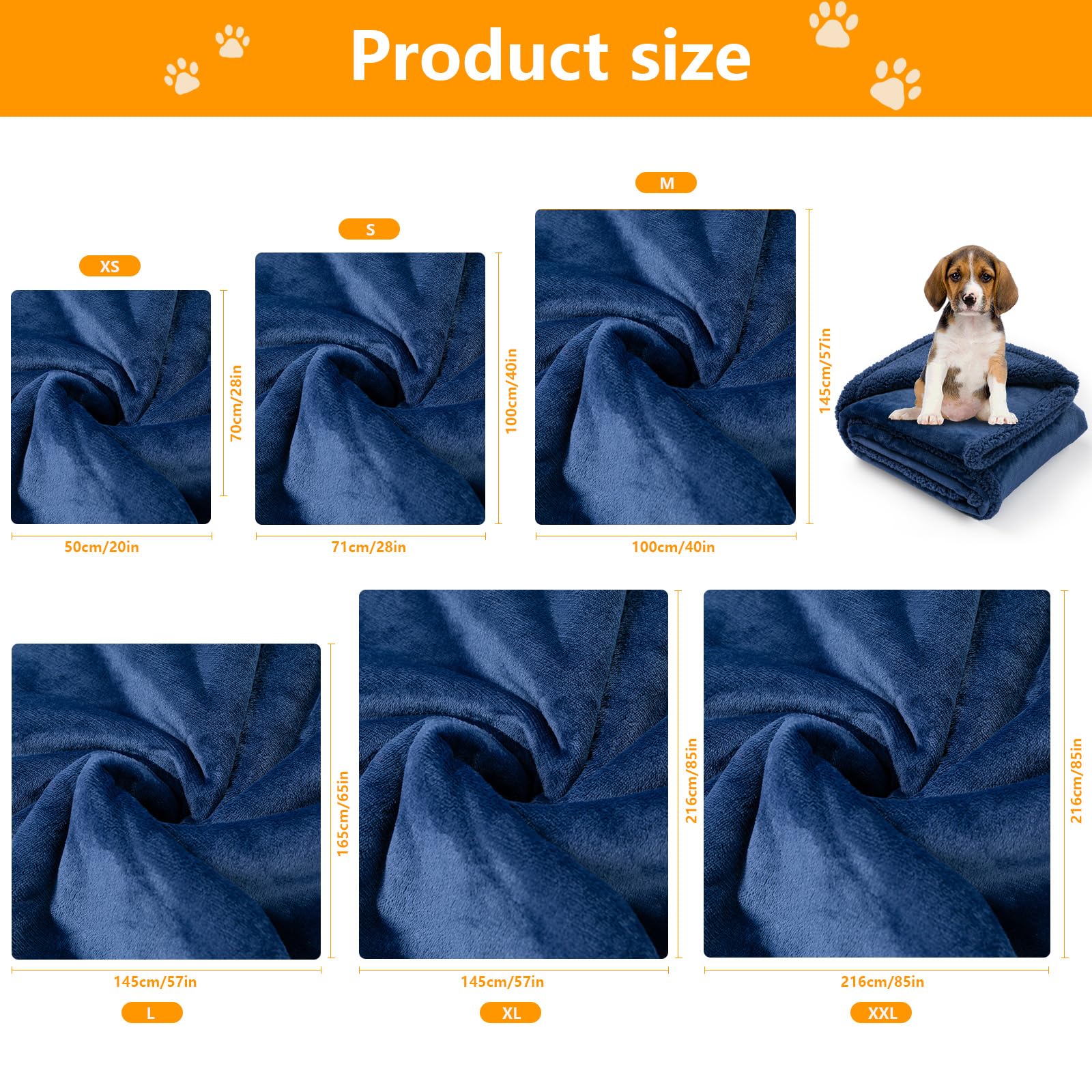 Maidewow dark blanket with reversible textures for versatile styling