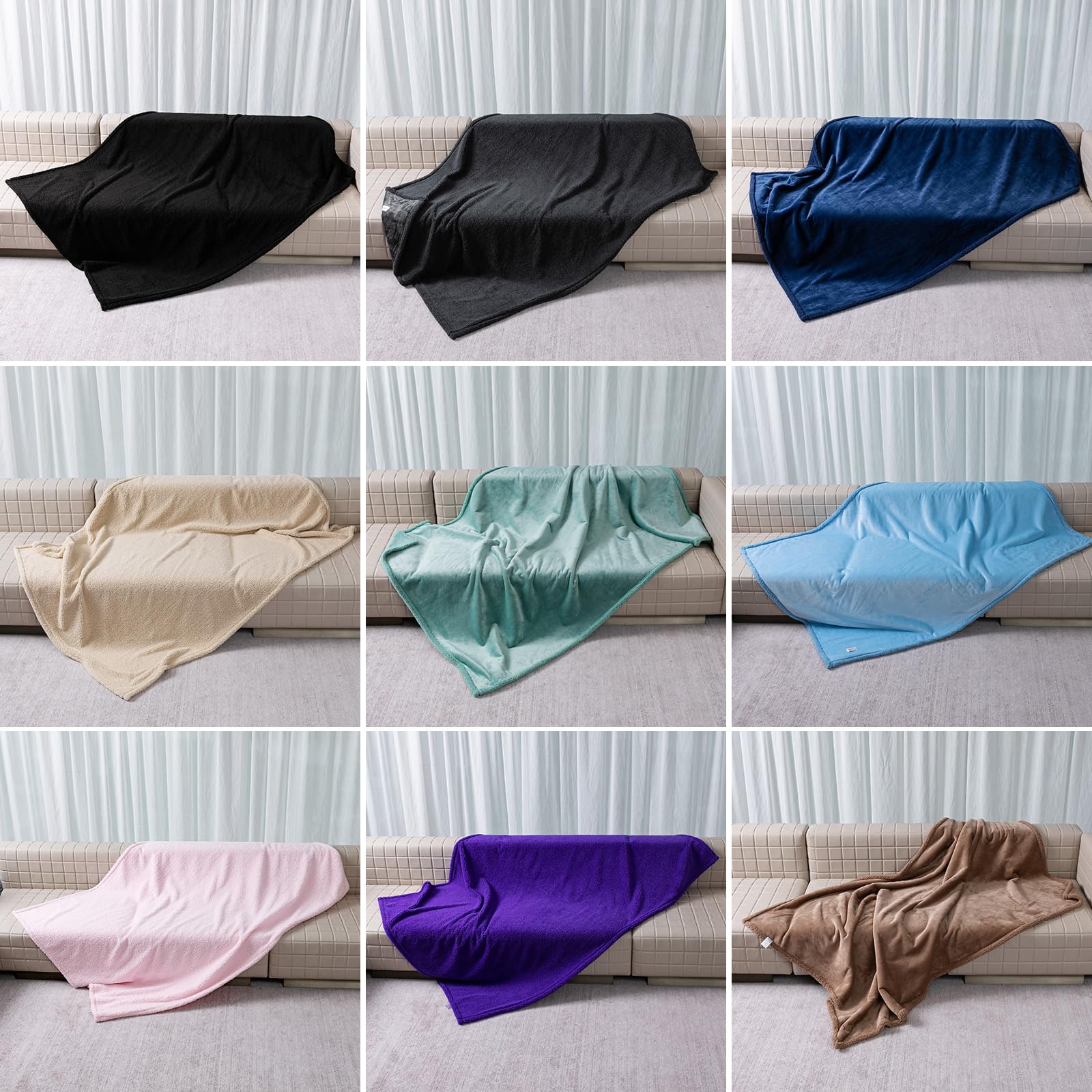Maidewow reversible design with two textures for different moods.